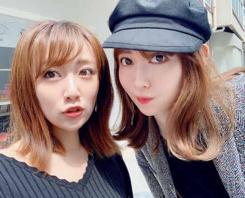 高橋みなみ、小嶋陽菜と“遭遇” 夫が偶然の初対面果たす「爆発力エグい」