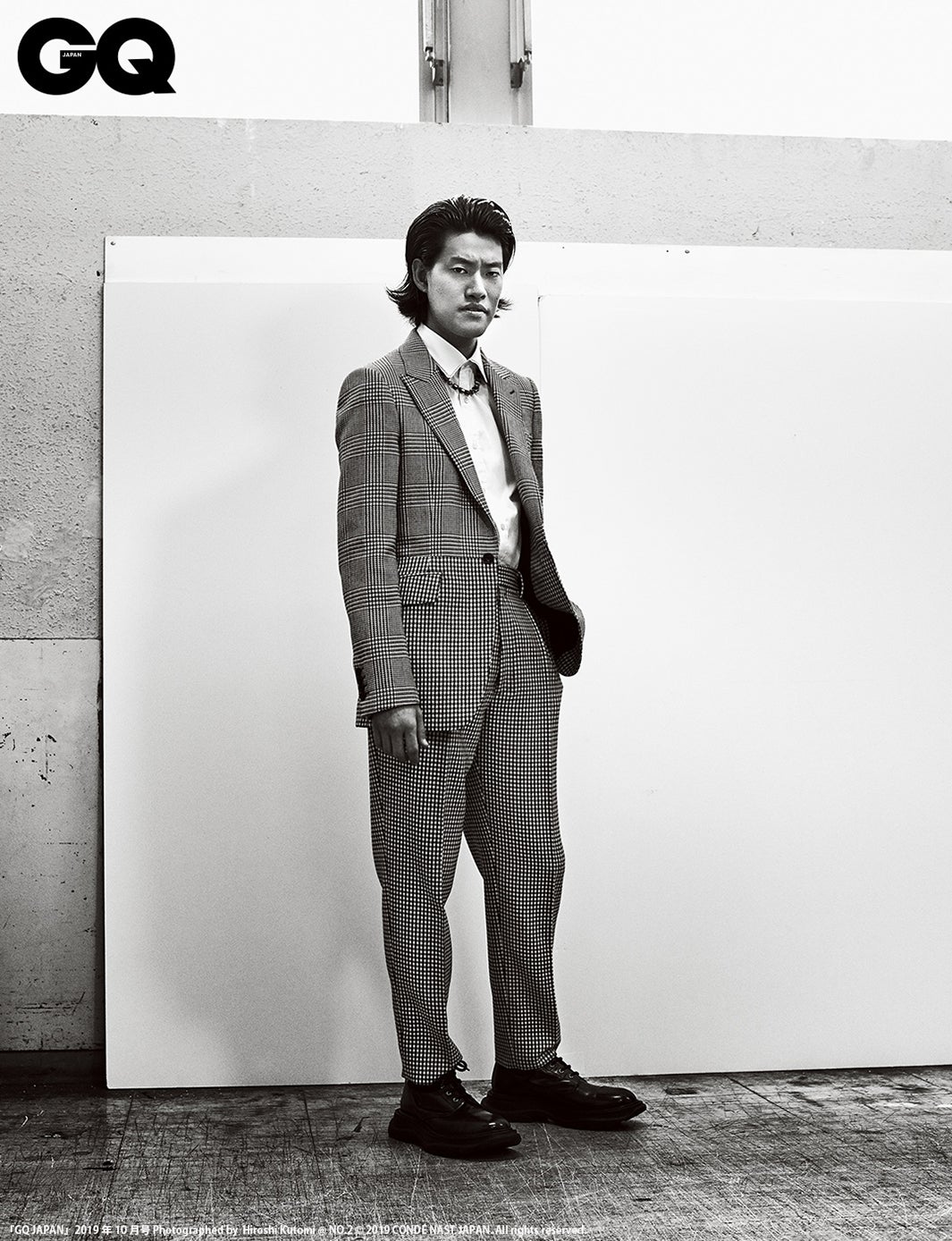 『GQ JAPAN』2019年10月号 Photographed by Masayuki Ichinose＠W（C）2019 CONDE NAST JAPAN. All rights reserved.