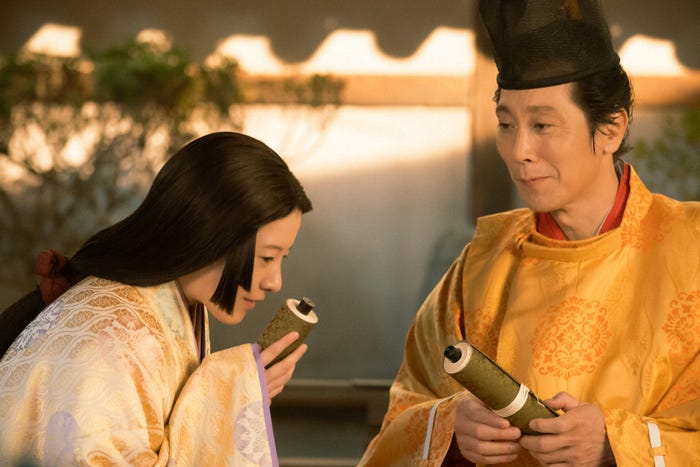 吉高由里子、佐々木蔵之介「光る君へ」第23話(C)NHK