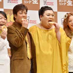 左から:ダンディ坂野、野口五郎、ポン・デ・ライオン、マツコ・デラックス、木下優樹菜