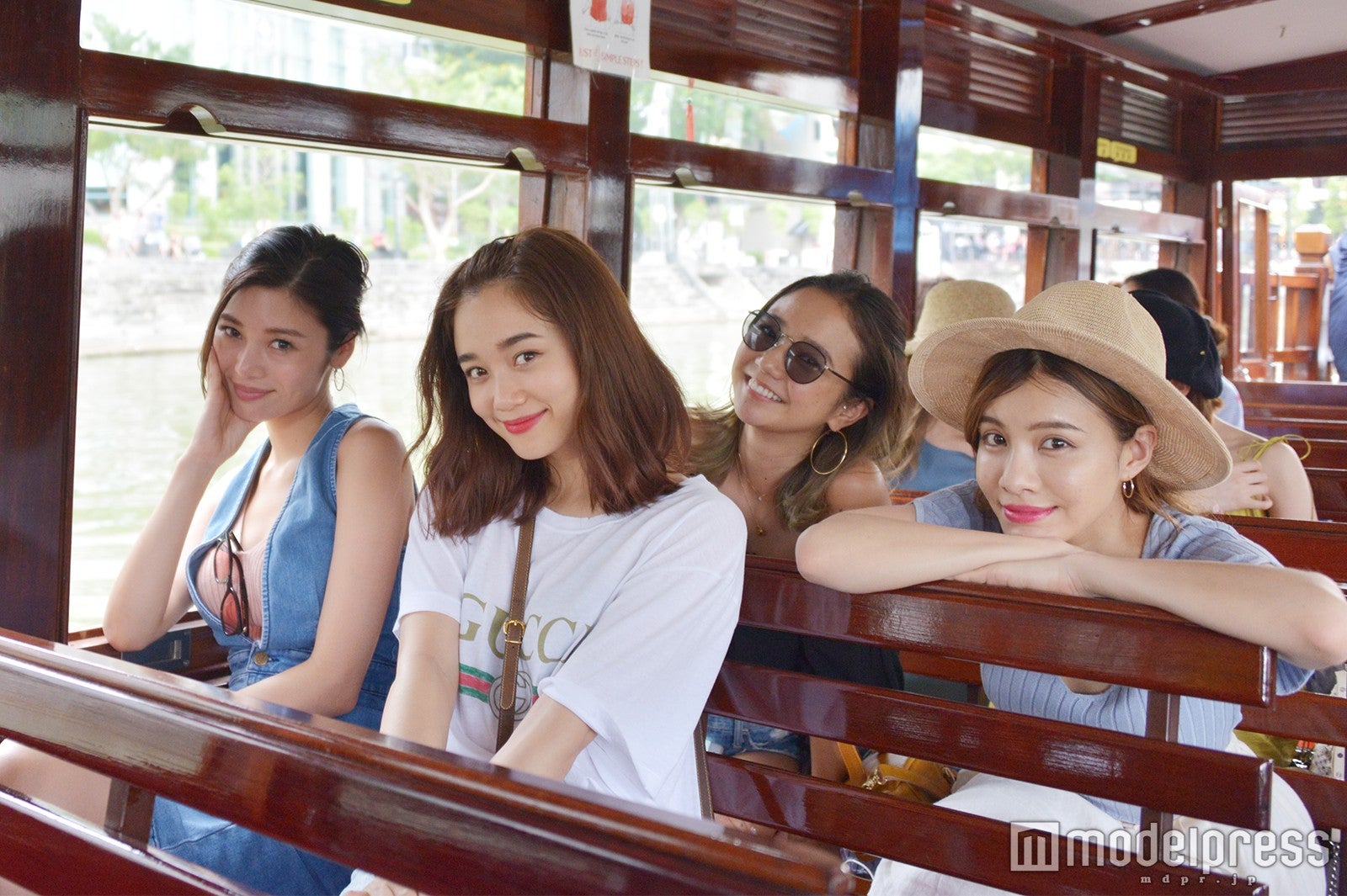 リバークルーズの様子 （C）モデルプレス