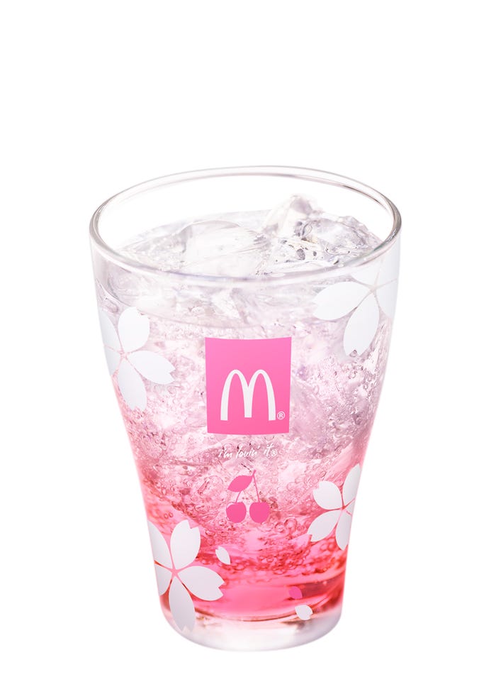 マックフィズさくらんぼ/画像提供:日本マクドナルド株式会社