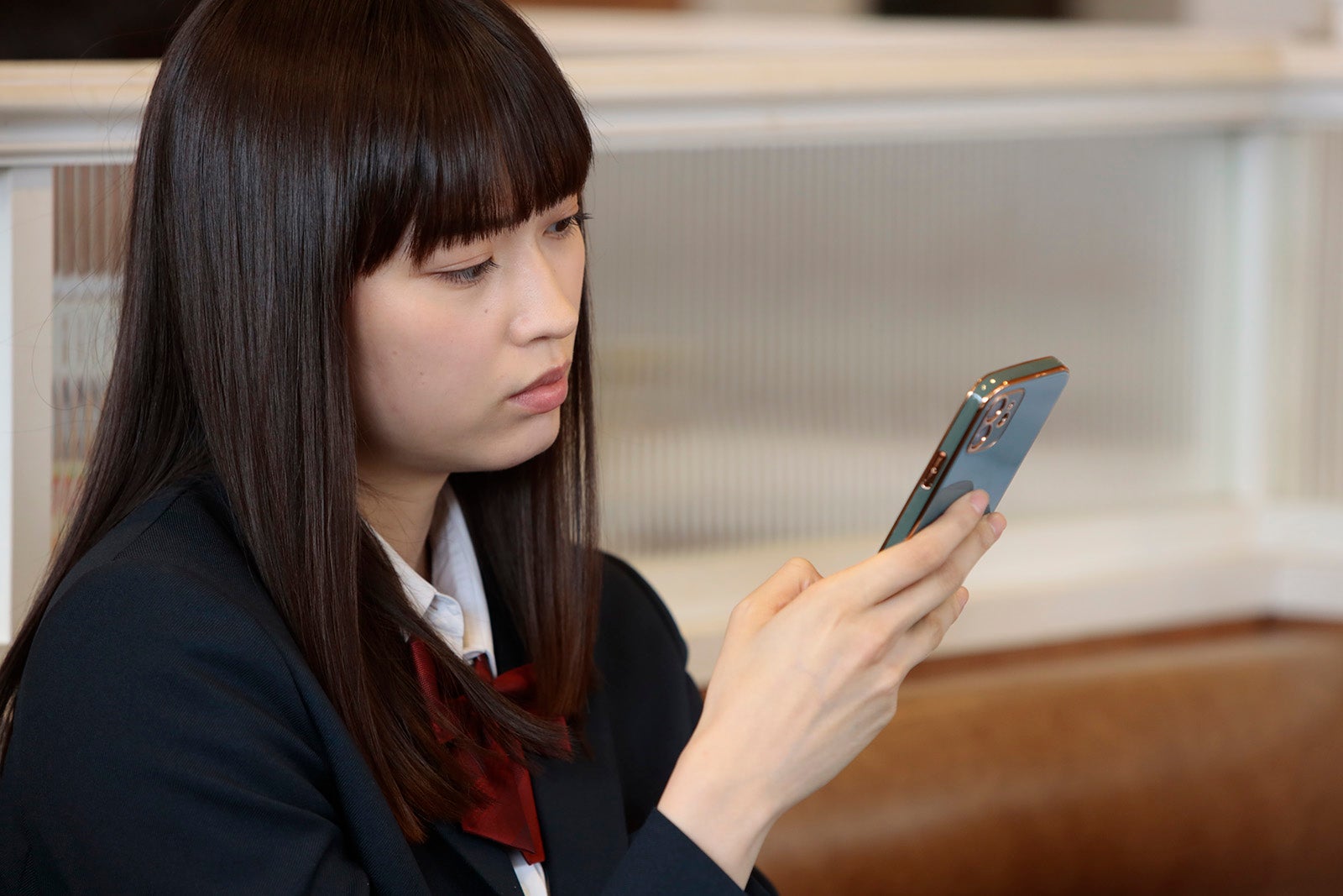 茅島みずき「最高の教師 1年後、私は生徒に■された」第2話より（C）日本テレビ