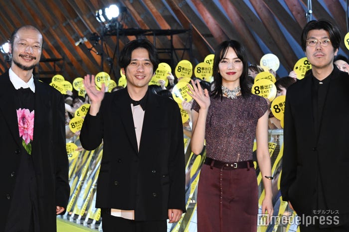 河内大和、二宮和也、小松菜奈、川村元気監督(C)モデルプレス