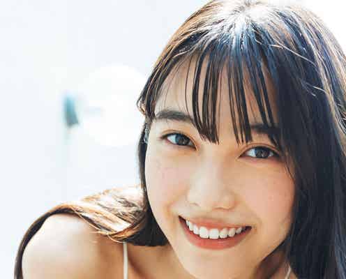 めざましイマドキガール・福田ルミカ、ビキニ姿で美谷間くっきり