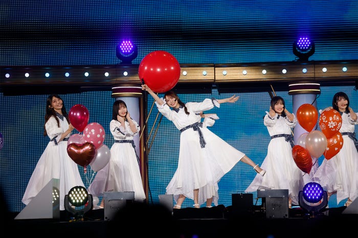 乃木坂 「11th YEAR BIRTHDAY LIVE」4期生公演の様子(C)乃木坂46LLC