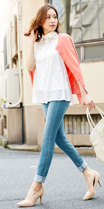 6サイズから選べるリアルデニムストレッチスキニーパンツ「Pierrot」1,490円（税込）／画像提供：Pierrot