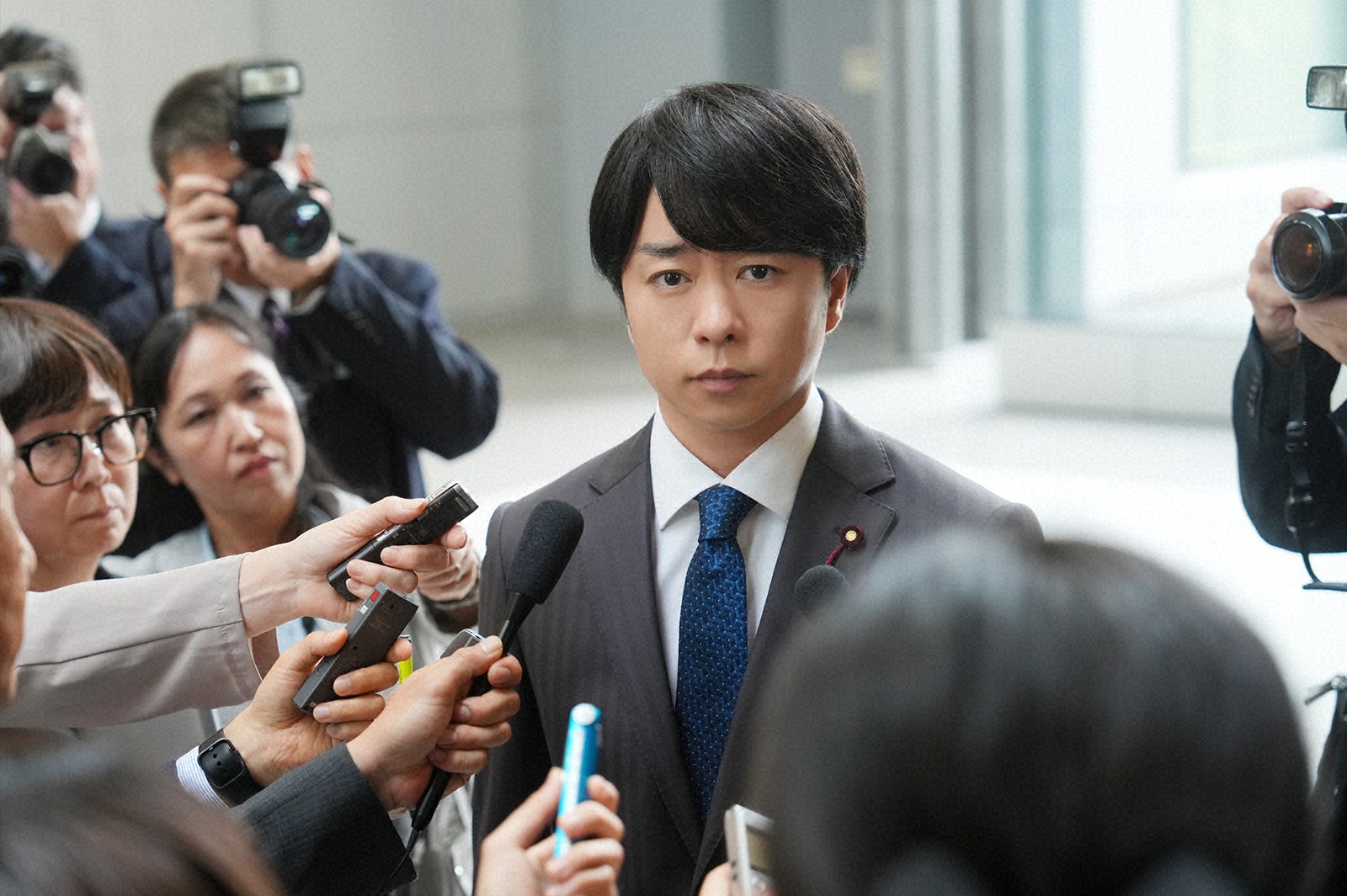 櫻井翔「笑うマトリョーシカ」第6話より（C）TBS