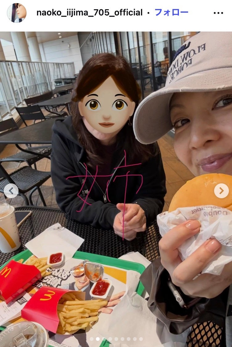 飯島直子Instagramより