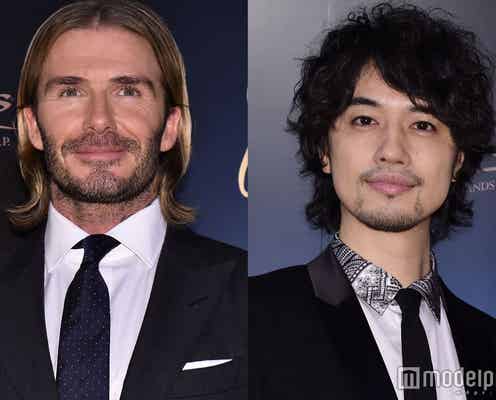 デビッド・ベッカム、ジョークで会場沸かす 斎藤工ら豪華著名人がレッドカーペットに降臨