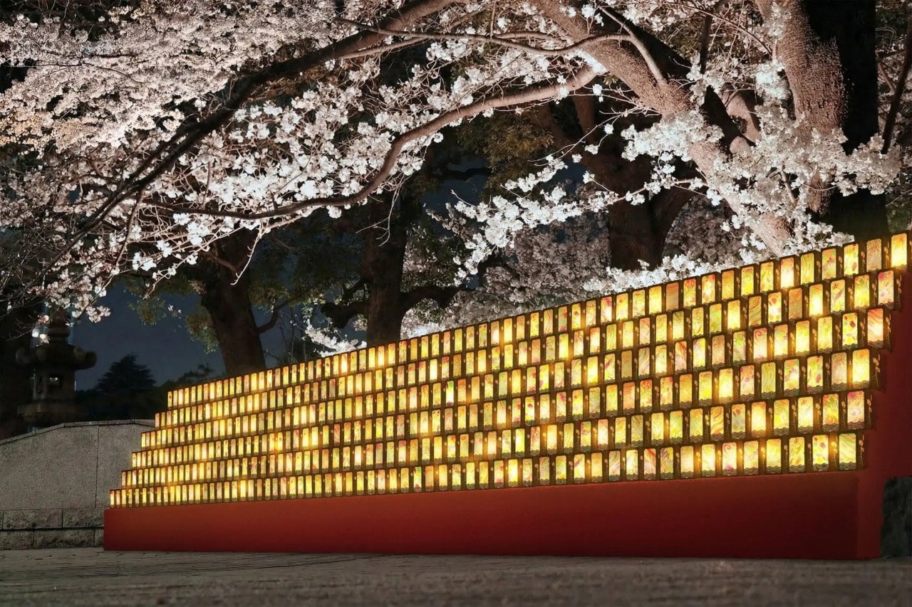 1,000個の行灯と夜桜がレトロ。品川駅から10分のお花見スポットで「御殿山さくらまつり」開催中！