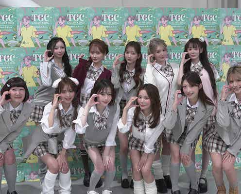 二瓶有加、ミニスカ制服姿で初「TGC」チャンスを掴む秘訣明かす【TGC香川2025】
