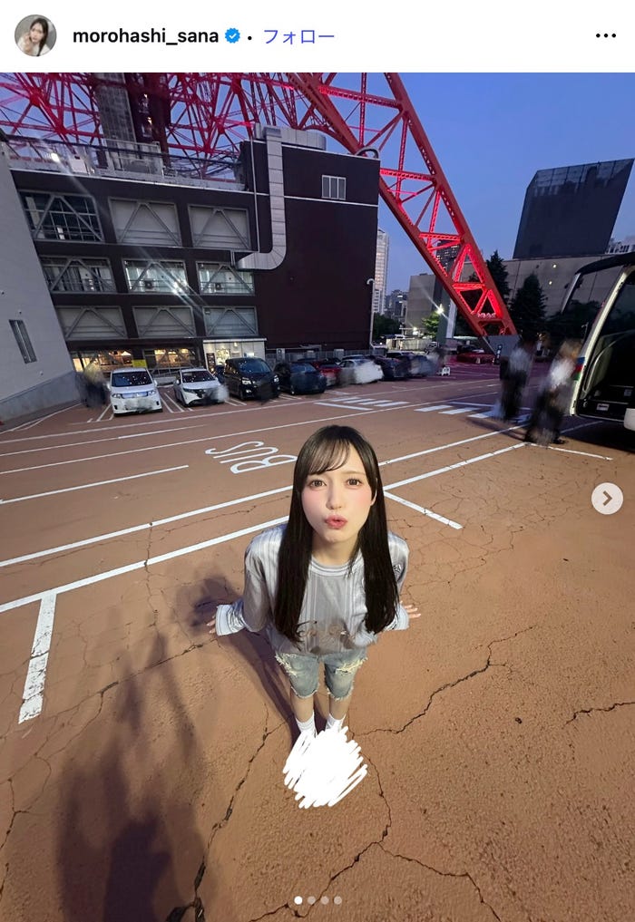 諸橋沙夏Instagramより