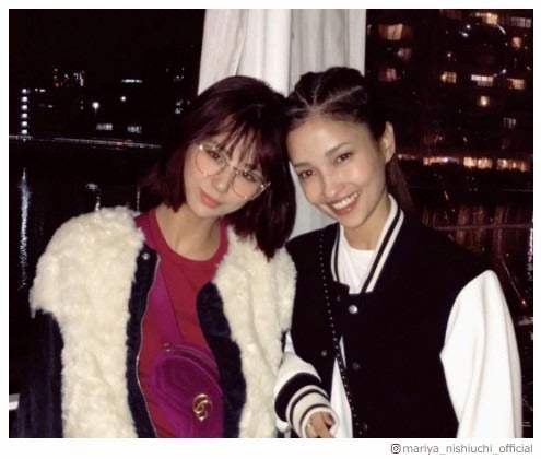 西内まりや、黒木メイサに「何かあったらすぐ連絡」 美女2ショットに反響