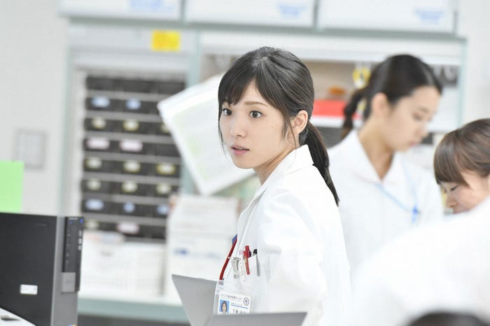 松岡茉優/「コウノドリ」第2話より(画像提供:TBS)