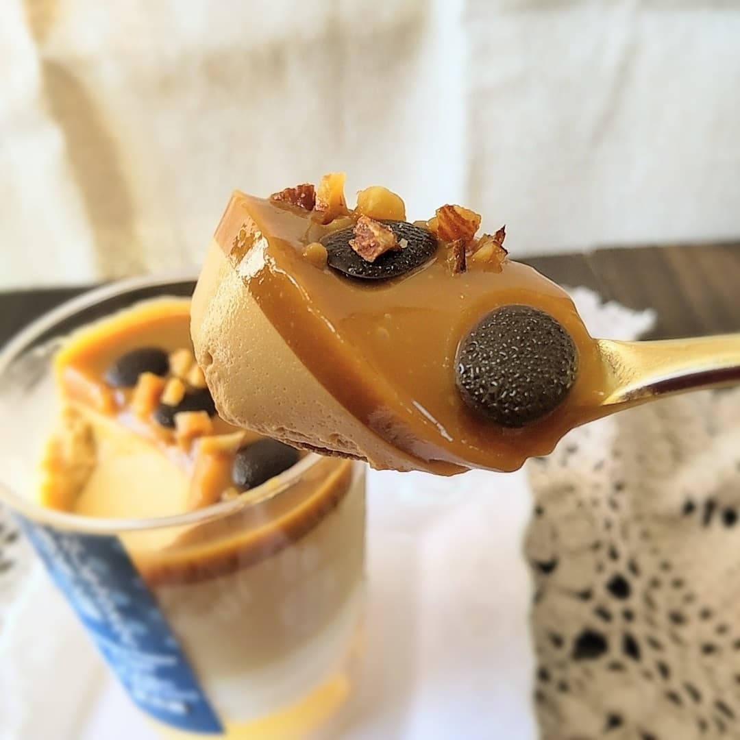 セブンイレブンの焦がしキャラメルと林檎の隠し山椒