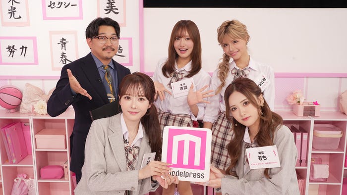 (左上から時計回りに)伊藤俊介、きほ、今井アンジェリカ、もも、なの(提供写真)