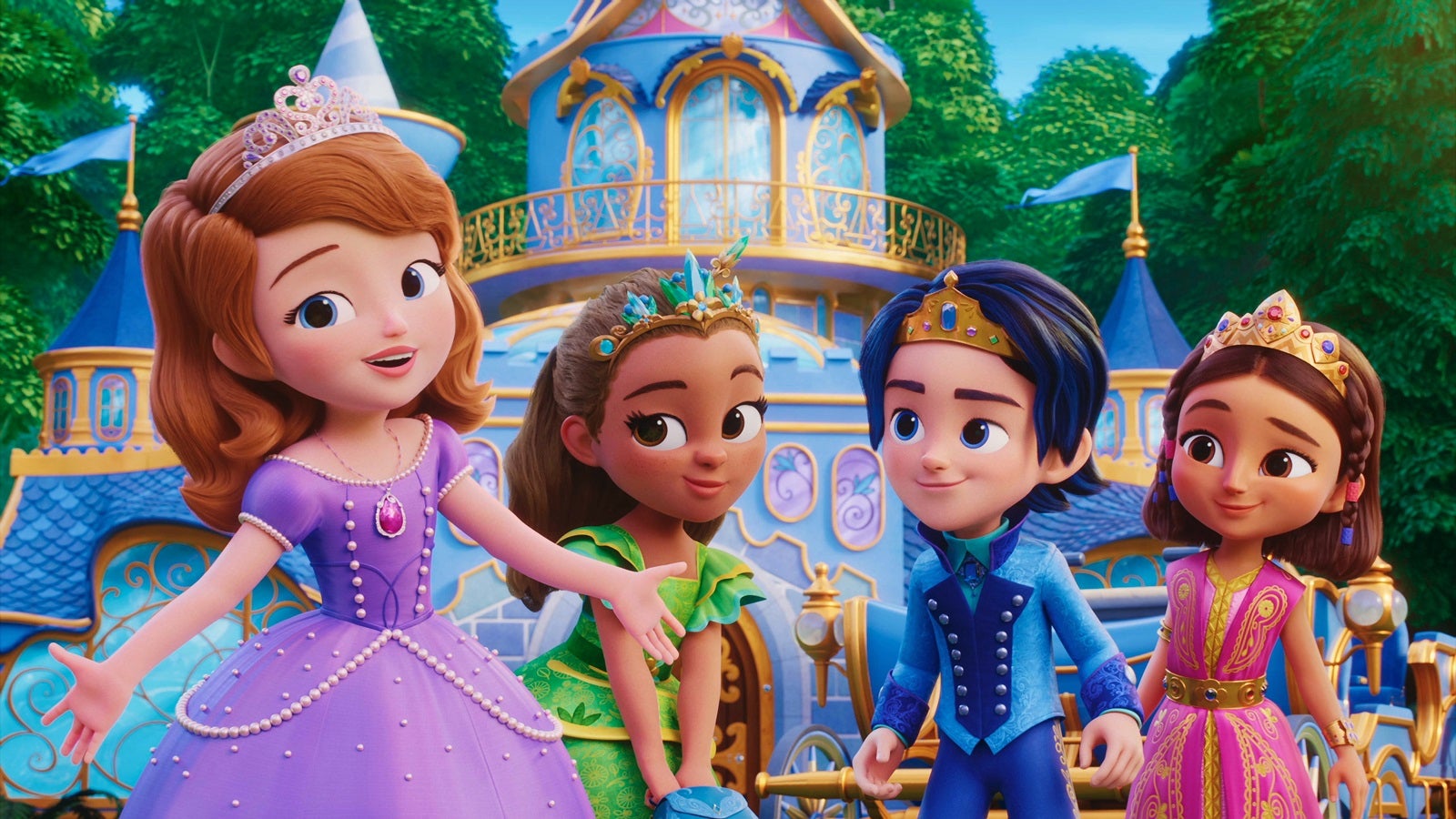 「ちいさなプリンセス ソフィア おうこくのまほう」（C）Disney