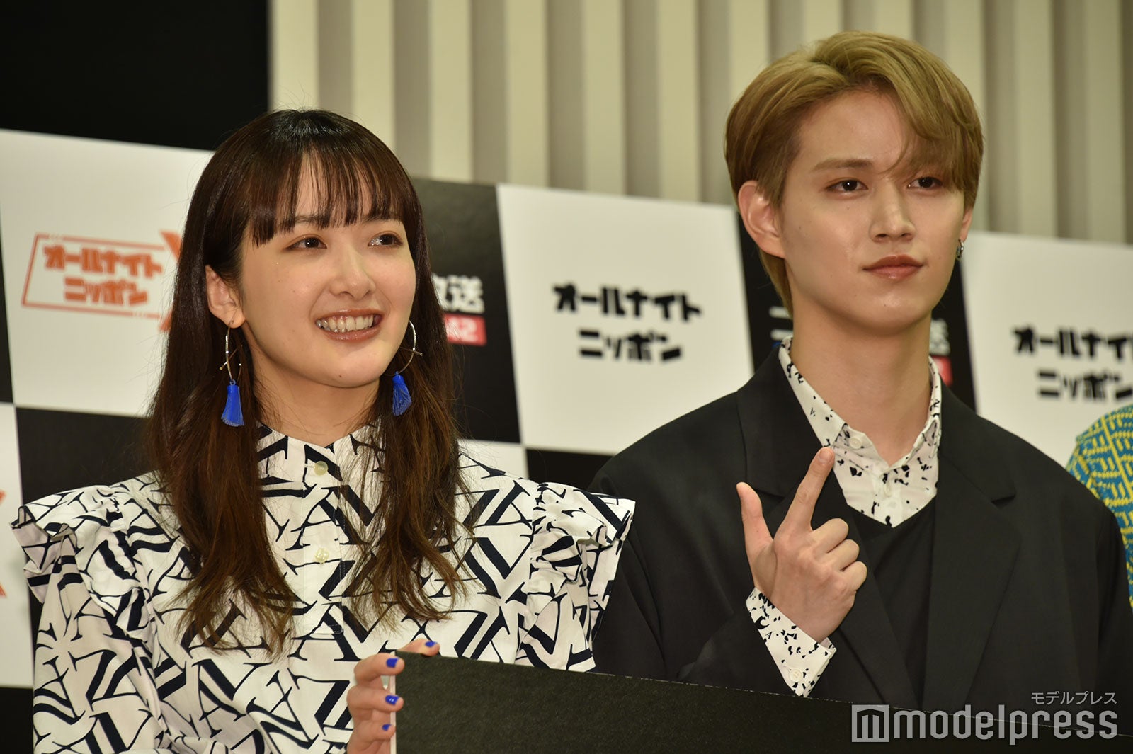 長屋晴子、白岩瑠姫（C）モデルプレス