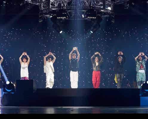 三代目JSB、約9年ぶりアリーナツアー全22曲で魅了 サプライズ&近距離ステージでファンに感謝届ける<セットリスト・ライブレポート>