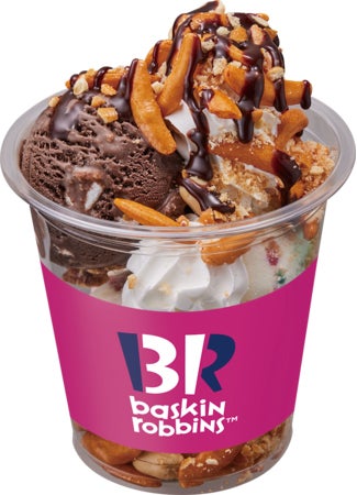 サーティワン、亀田の柿の種・ハッピーターンとコラボ アイスとのマッチング提案