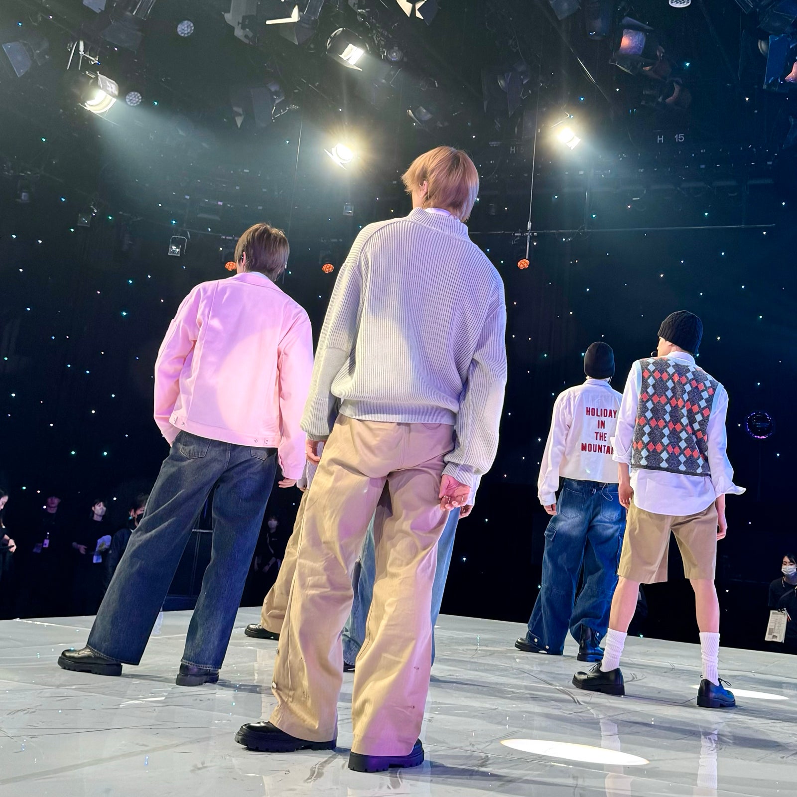 RIIZE「ミュージックステーション」リハーサルの様子（提供写真）