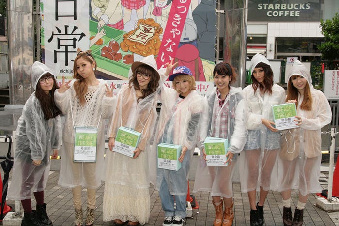 益若つばさ、小森純、板橋瑠美、鈴木奈々、日野芹香、Lie、河西美希