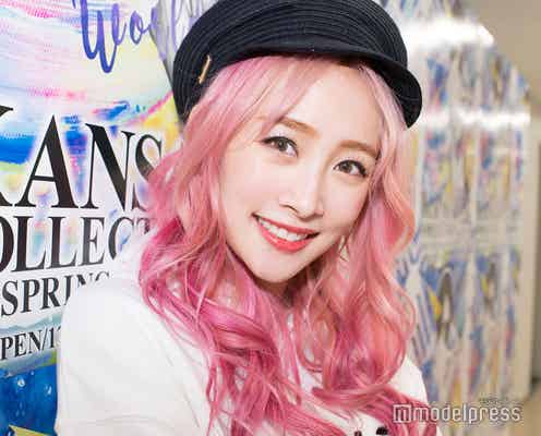 元KARAニコル、ピンクヘアにした理由は?日本のファンにメッセージ「すぐまた来るから!」<モデルプレスインタビュー>