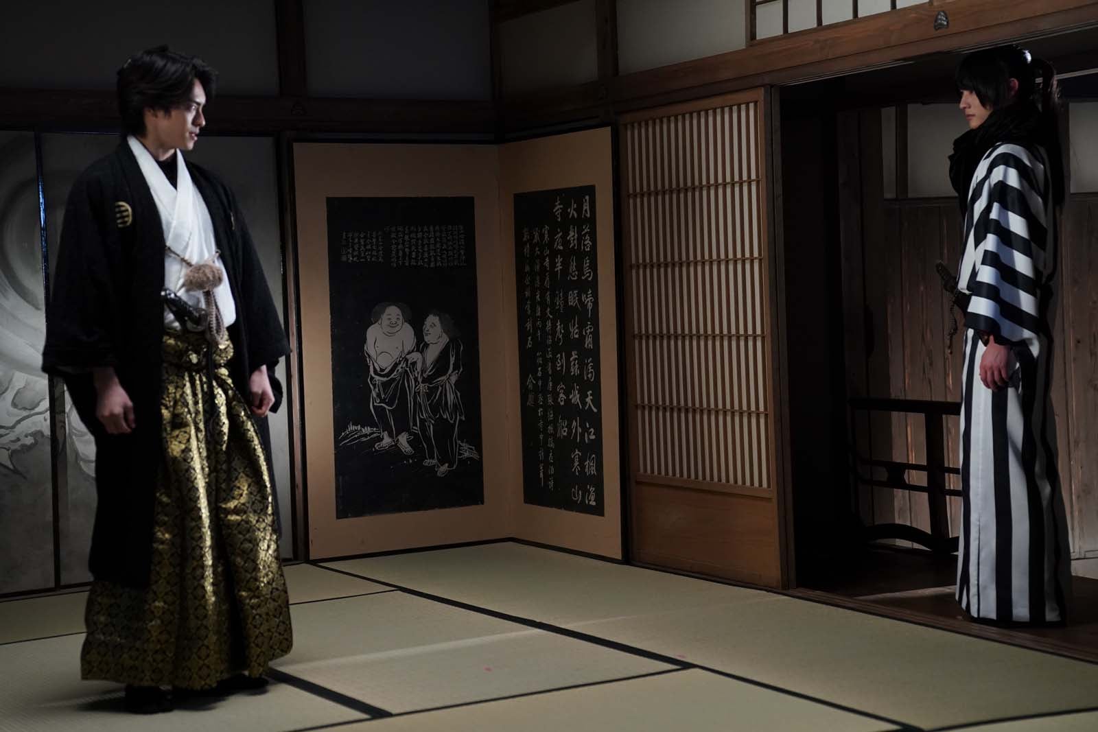 高野洸、前田拳太郎「君とゆきて咲く～新選組青春録～」第10話より（C）テレビ朝日