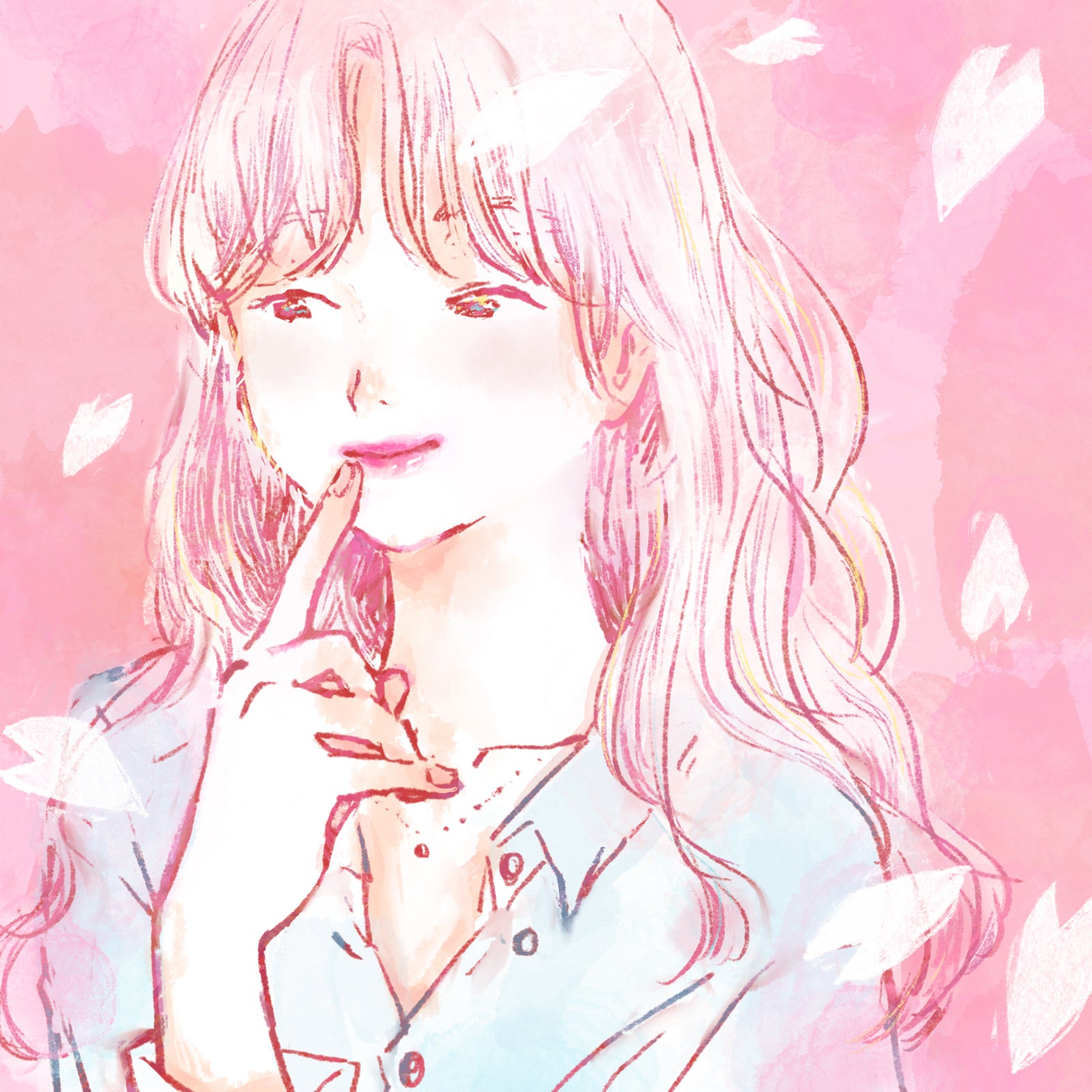 「桜色リップクリーム」ジャケット（提供写真）