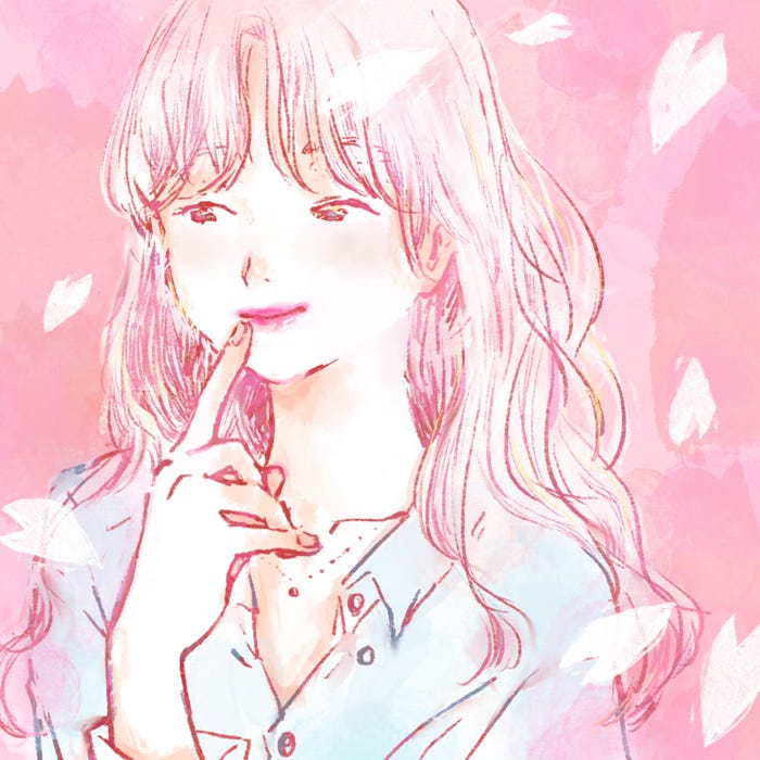 「桜色リップクリーム」ジャケット(提供写真)