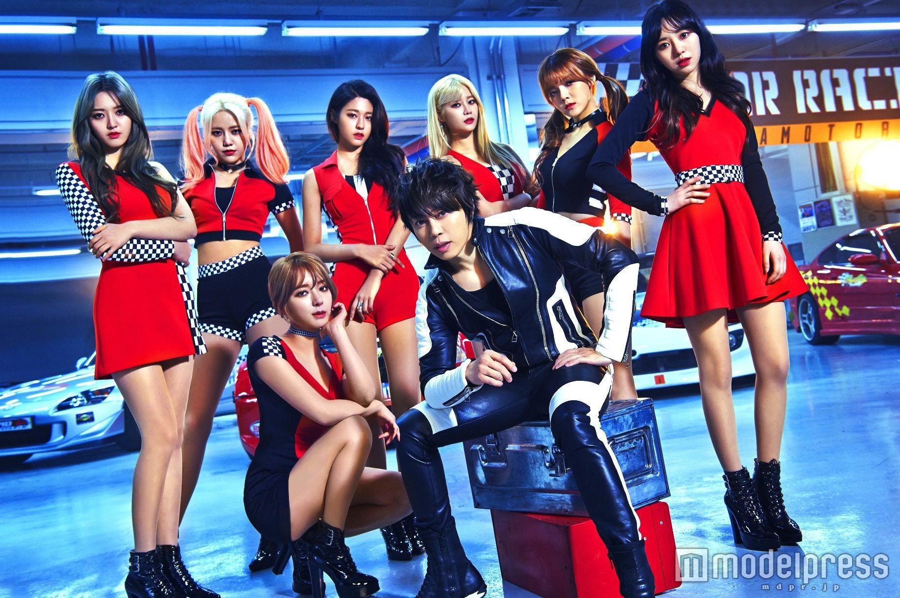 AOA、西川貴教と絶妙コラボレーション「完璧なエンターテインメント」