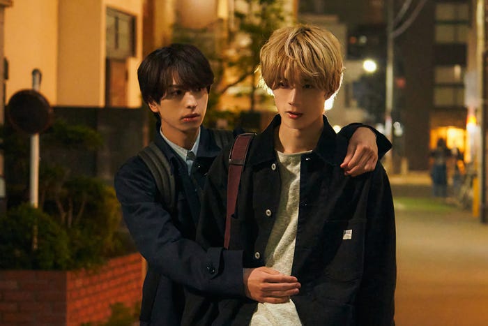 木村慧人、山中柔太朗 「飴色パラドックス」第5話より(C)「飴色パラドックス」製作委員会・MBS