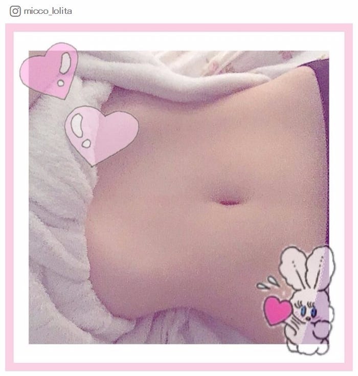 miccoの美くびれ(micco Instagramより)