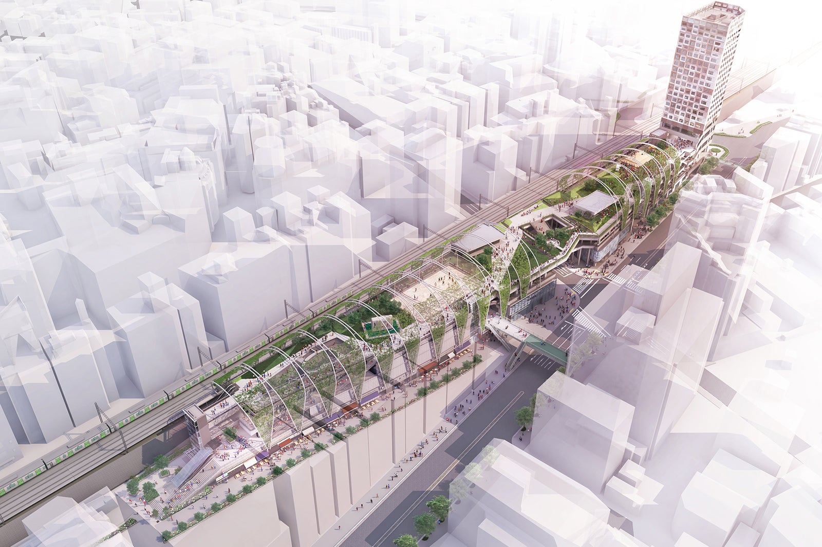 「MIYASHITA PARK」渋谷の新宮下公園2020年6月オープン 商業・ホテルも整備