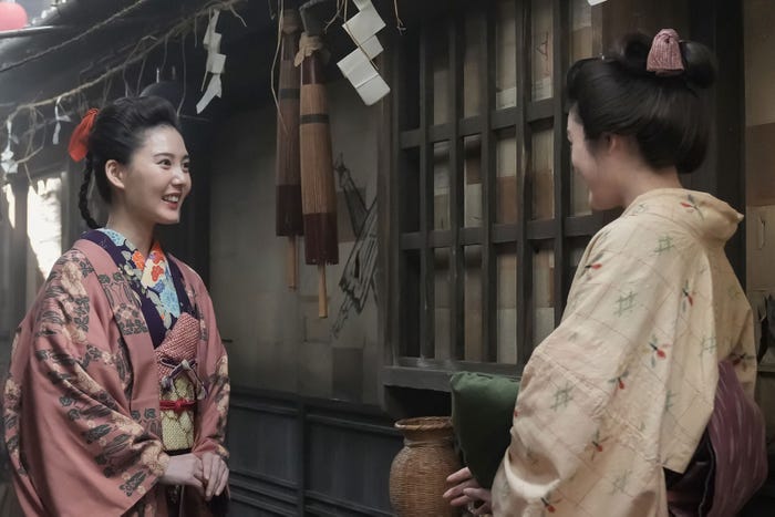 北香那、高石あかり「ばけばけ」第55話(C)NHK