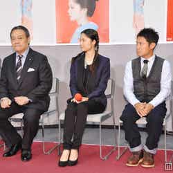 (左から)市川森一、西田敏行、宮崎あおい、伊藤淳史、イーサン・ランドリー