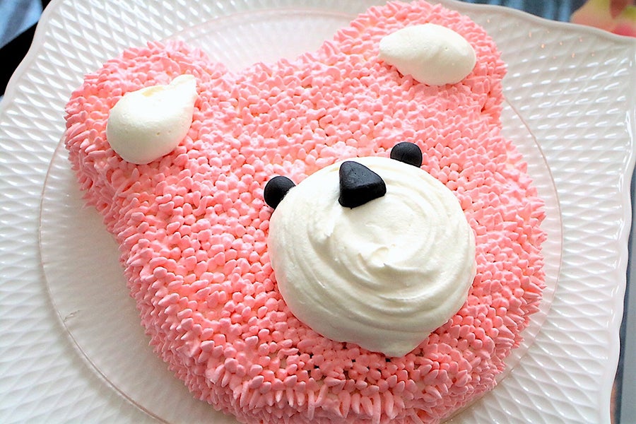 サマーデザートブッフェ 罪悪感に溺れて ベアーチーズケーキ