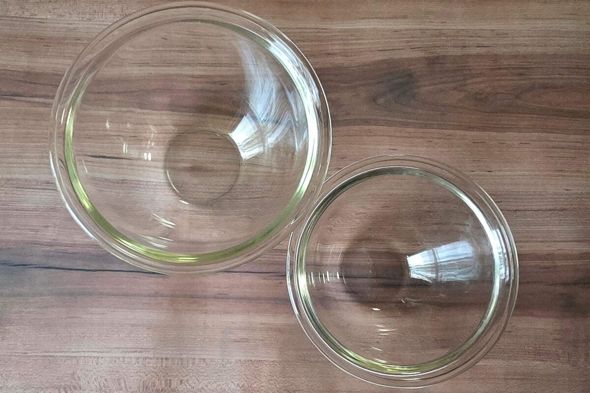 HARIO・耐熱ガラス製ボウル