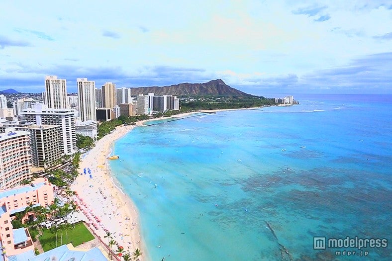 オアフ島で最も人気のワイキキビーチ