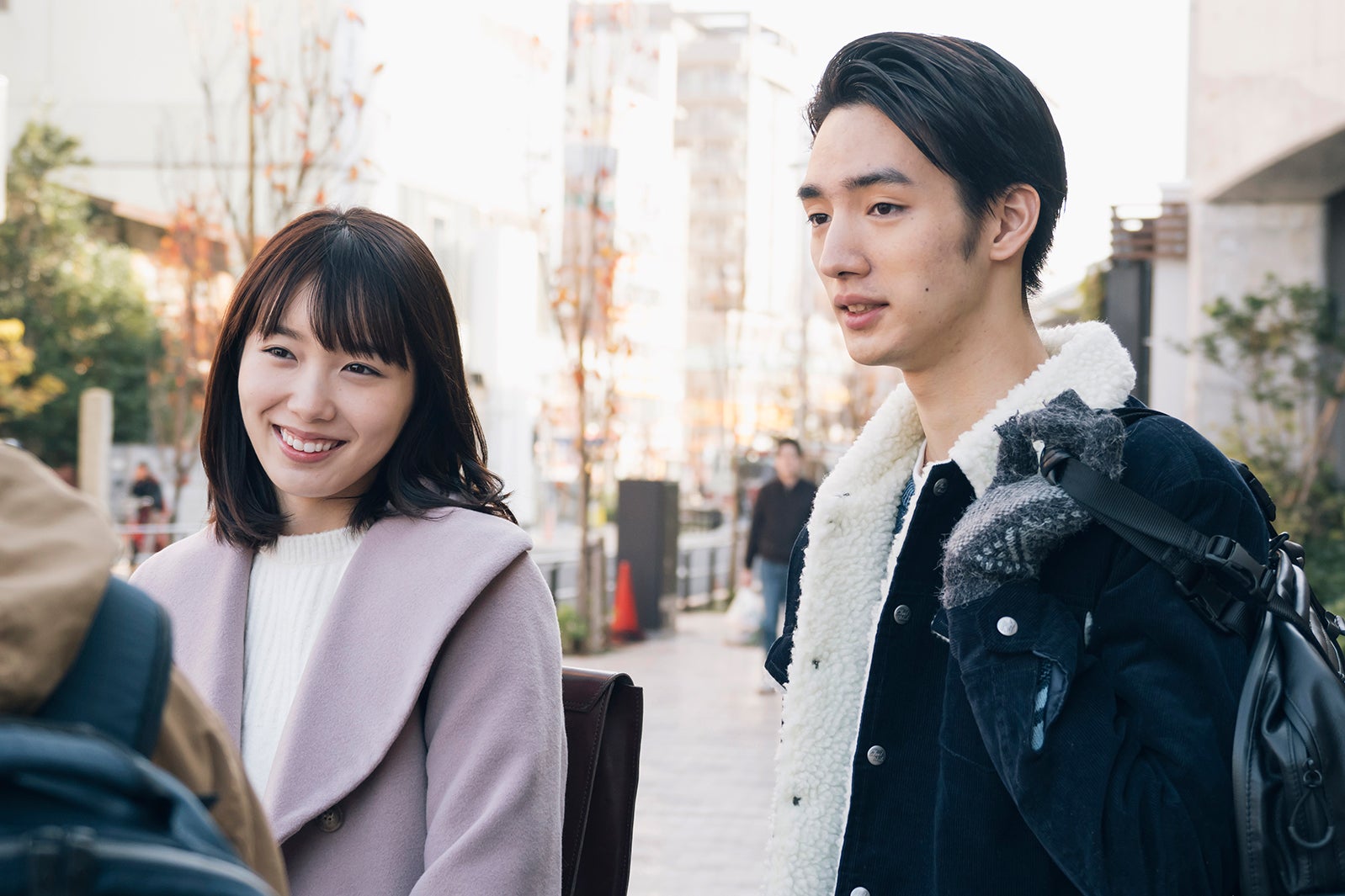 飯豊まりえ、清水尋也／「電影少女」第5話より（C）「電影少女2018」製作委員会