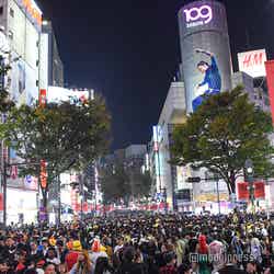 ハロウィンの渋谷の様子／2019年10月31日撮影（C）モデルプレス
