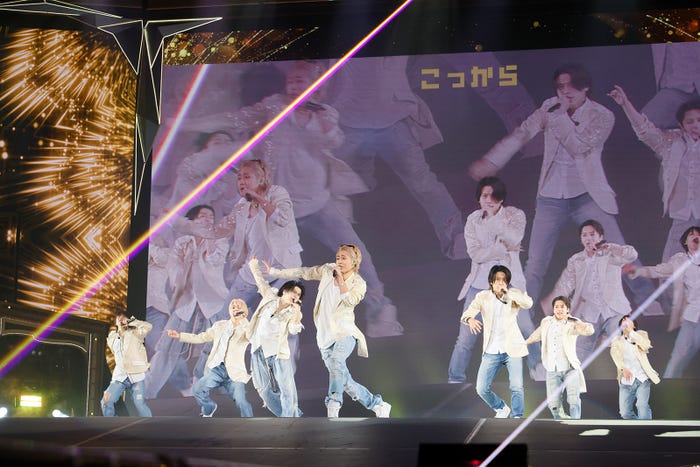 竹村実悟、元木湧、織山尚大、猪狩蒼弥、當間琉巧、安嶋秀生、末永光「SHOWbiz 2025」(提供写真)