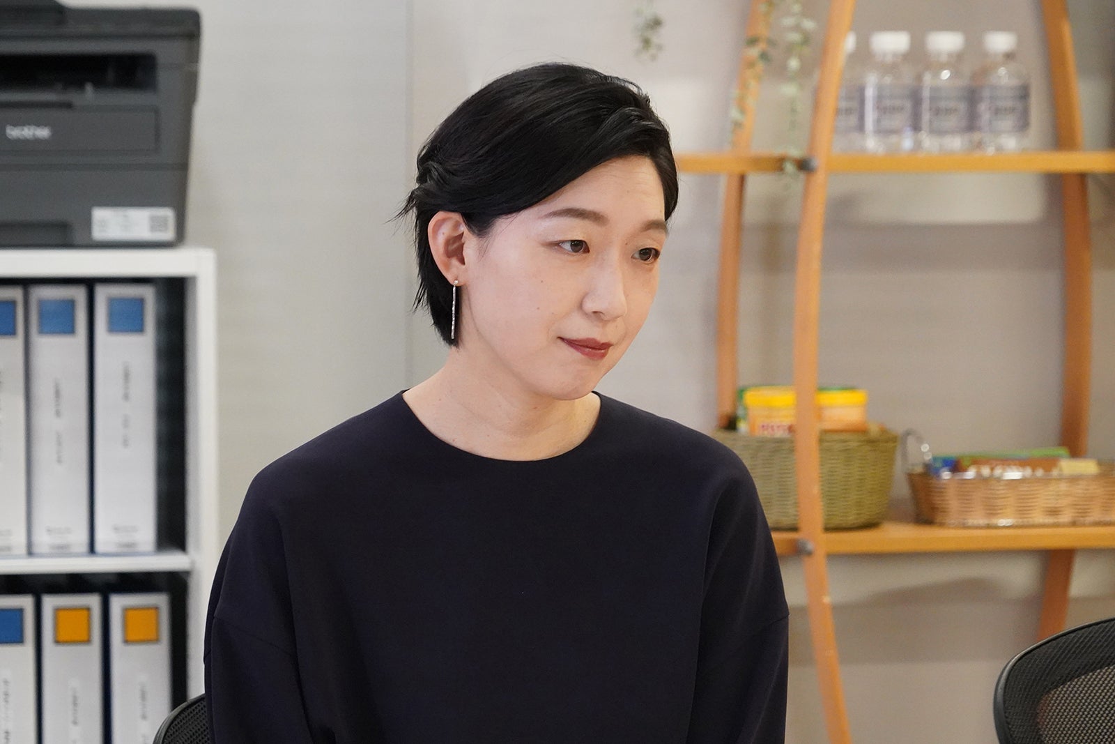 江口のりこ／「悪女（わる）～働くのがカッコ悪いなんて誰が言った？～」第9話より（C）日本テレビ