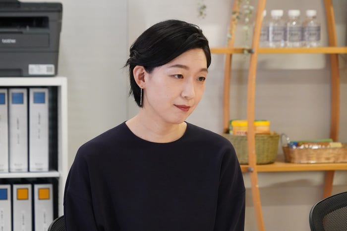 江口のりこ/「悪女(わる)~働くのがカッコ悪いなんて誰が言った?~」第9話より(C)日本テレビ