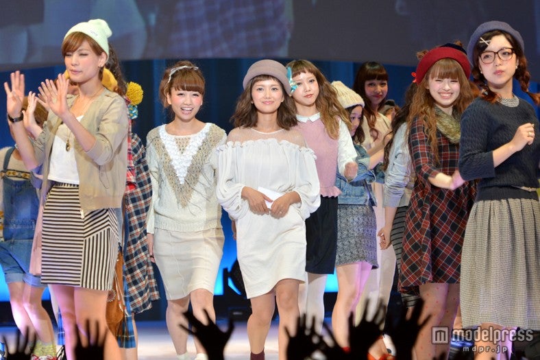 人気青文字系ファッション誌「mer」主催で行われた「mer fes」