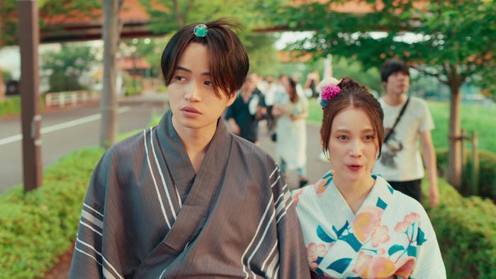 菊池風磨、中村ゆりか「ウソ婚」第9話より(C)カンテレ/ジェイ・ストーム