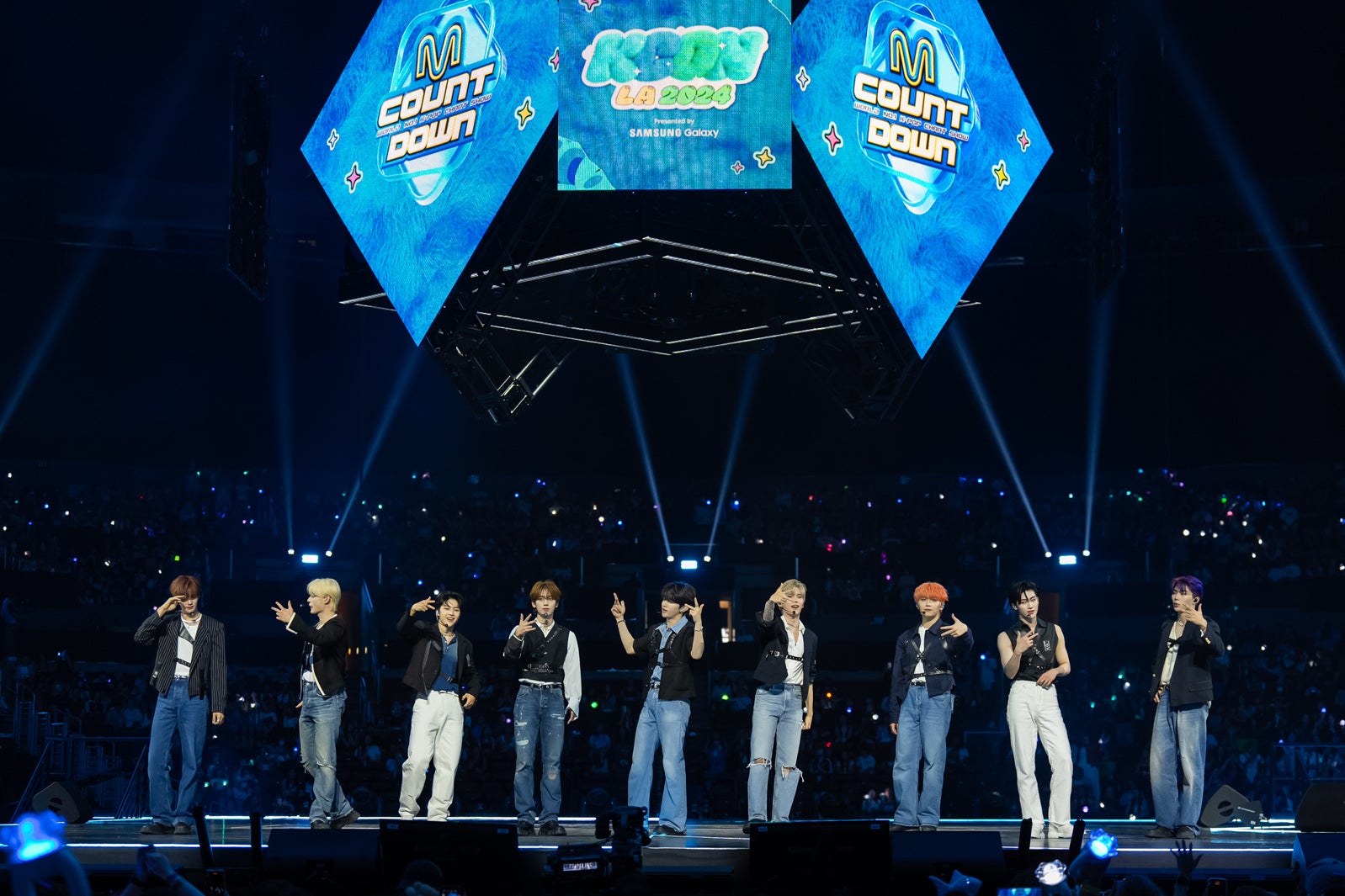 ZEROBASEONE「KCON LA 2024 M COUNTDOWN」（C）CJ ENM Co., Ltd, All Rights Reserved