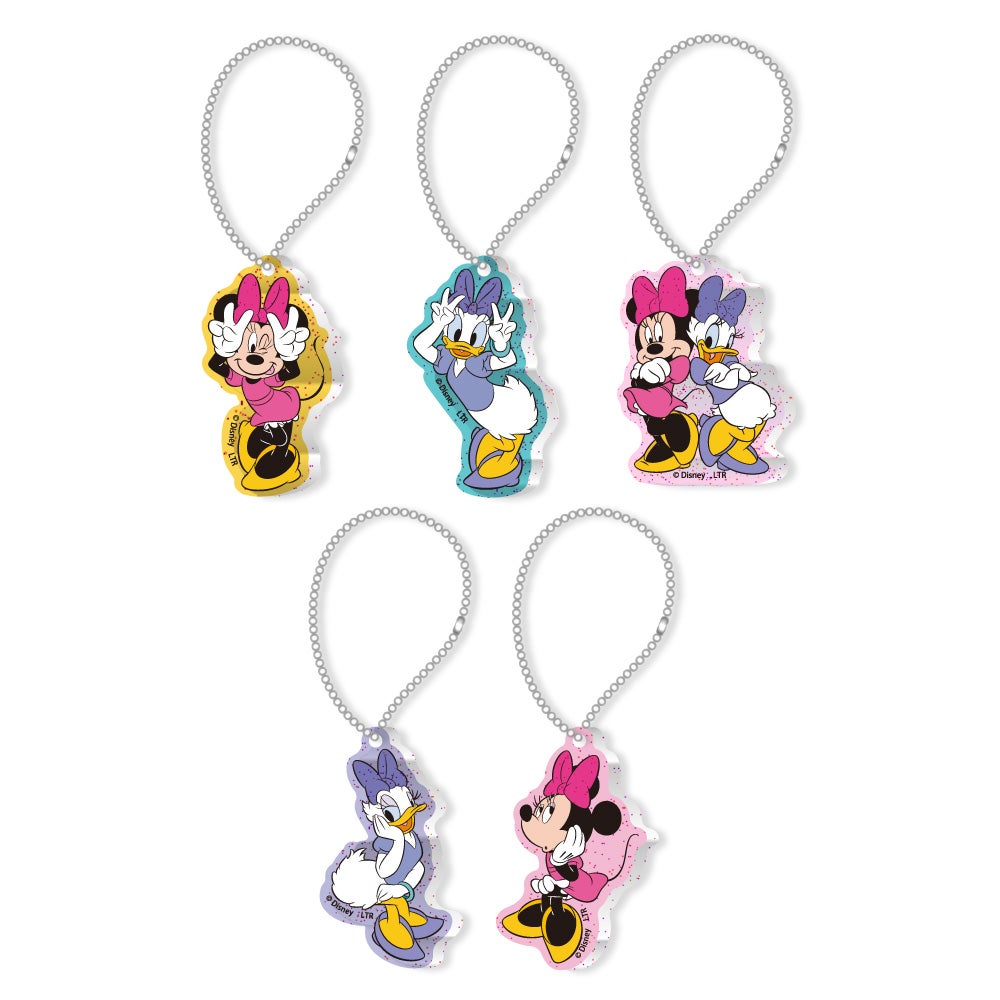 アクリルキーホルダー（ランダム5種）税込825円（C）Disney