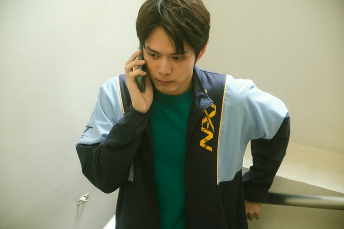 細田佳央太「あの子の子ども」第2話より(C)カンテレ